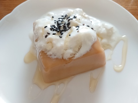 胡麻豆腐orピーナッツ豆腐のアレンジスイーツ レシピ 作り方 By こたむ6921 楽天レシピ 胡麻豆腐orピーナッツ豆腐のアレンジスイーツ レシピ 作り方 By こたむ6921 楽天レシピ